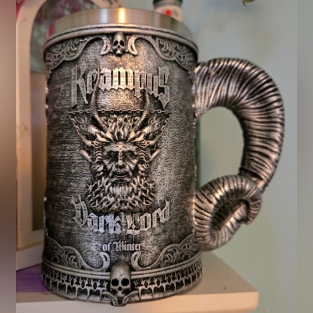 Red One Krampus Collectible Tankard Mug